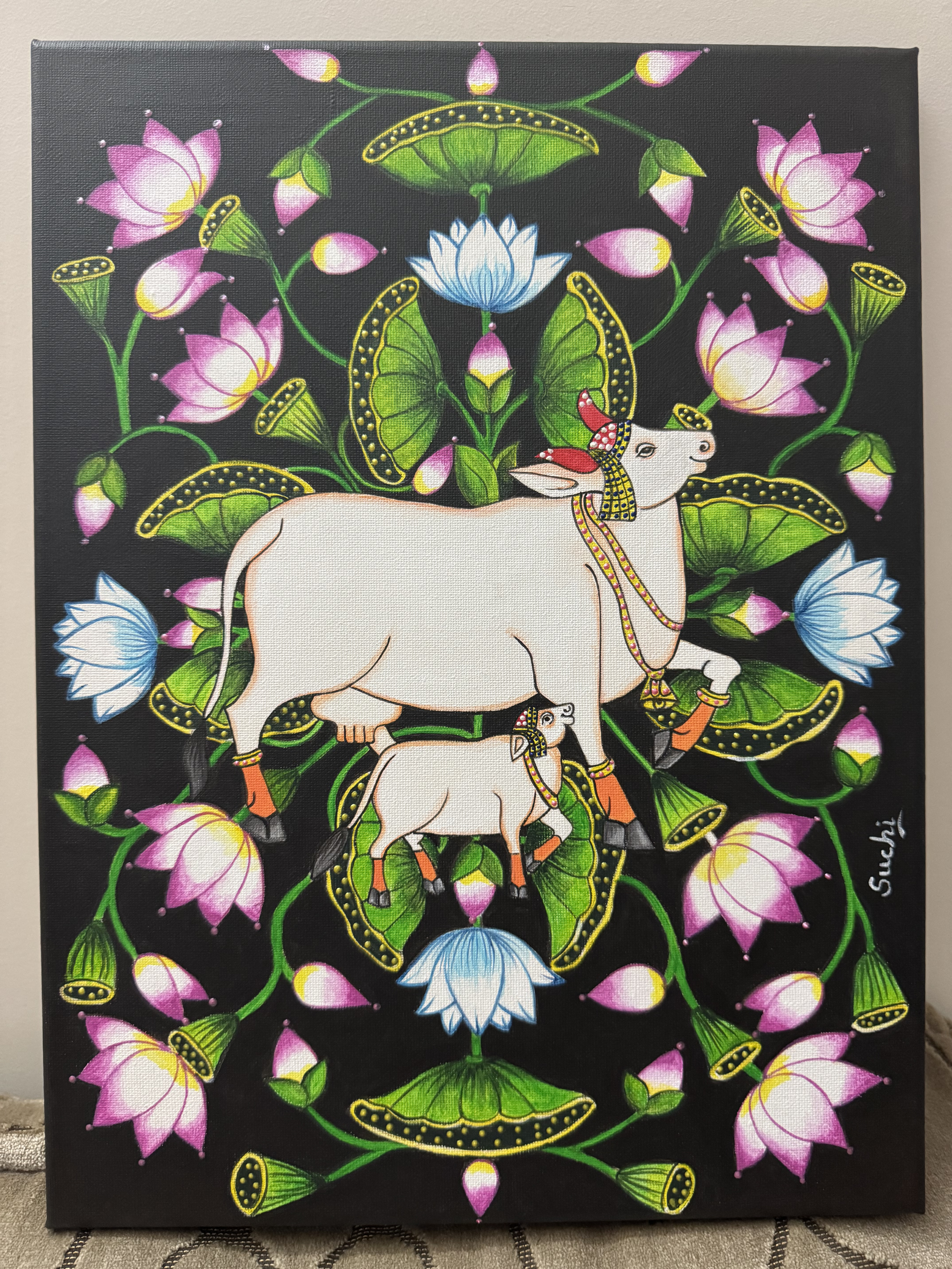 PichwaiCowLotus